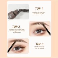 Mascara de Cejas Impermeable Duradera 4 Colores, Herramienta de Maquillaje de Belleza para Cuidado de la Piel Facial - details 8