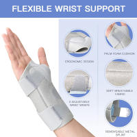 1PCS Adjustable Wrist Support Brace with Splints, Carpal Tunnel Wrist Compression Wrap for Arthritis Tendinitis Pain Relief - details 4