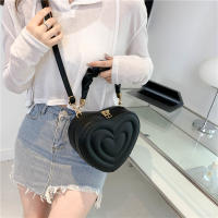 Bolsos de Hombro de Moda para Verano en Forma de Corazón para Mujeres Bolsos Bandolera de Cuero PU Vintage Casual Bolsos de Mano con Forro de Poliéster - details 3