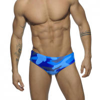 Jessborn bañador de camuflaje para hombre, pantalones cortos de cintura baja, sexy, a la moda, para Fitness, para surfear, para primavera - details 6