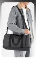 1 bolsa de deportes nueva, bolsa de fitness para natación con separación en seco y húmedo, bolso de viaje de gran capacidad para hombres y mujeres, bolsa de almacenamiento multifuncional para almacenamiento de zapatos independiente - details 19