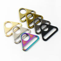 5 / 10 Piezas 20 - 38 Mm Correas De Hebillas Triangulares Metálicas Correas Ajustables Ganchos De Cinturón Correas Bikini Correa - details 2
