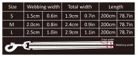 Truelove 7 In 1 Multi-Function Adjustable Dog Lead Hand Free Pet Training Leash Reflective Multi-Purpose Dog Leash Walk 2 Dogs - details 0