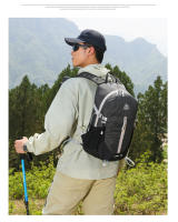 Mochila de escalada de alta capacidad para exteriores, senderismo, ciclismo, Camping, hidratación, mochila de viaje deportiva portátil - details 16