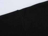 2025 Women Faux Jewel Collar Knitted Sweater Long Sleeve Round Neck Black Crop Pullover Streetwear Knitwear - details 11