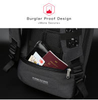 Mochila para Hombres Kingsons con Carga USB y Funcionalidad de Moda Resistente a la Fraudulencia para Laptops de 13 a 15 Pulgadas - details 8