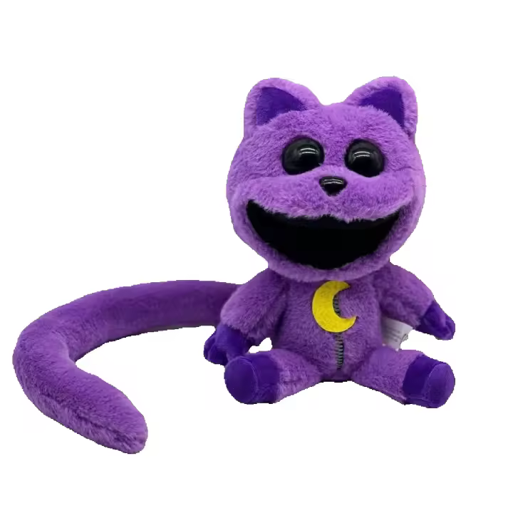 Juguete de peluche de Critters sonrientes, almohada de felpa de Catnap, Regalos para celebrar las fiestas - 1