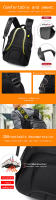 Mochila Antirrobo para Hombre Nueva Moda Multifuncional Impermeable para Laptop de 15.6 pulgadas Bolsa de Viaje Escolar con Carga USB - details 4