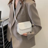 Bolso de hombro con solapa para mujer, bandolera de cuero PU, Estilo Vintage, cuadrado, pequeño - details 6