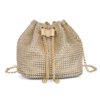 Bolsos cruzados con forma de cubo de diamantes de imitación para mujer, bolsos de hombro brillantes, bolsos de cadena, bolsos de almacenamiento de fiesta de noche - details 25