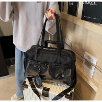 Bolsa de gimnasio para Fitness, bolso de hombro tipo bandolera portátil multifuncional para viajes al aire libre de gran capacidad, viaje de corta distancia - details 4