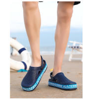 Sandalias con plataforma de camuflaje para hombre, zuecos con suela Eva, a la moda, para verano y exteriores - details 12