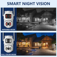 Cámara de Vigilancia IP 4MP Aprimorada para Exteriores Impermeable, Doble Lente, Pantalla Doble, Rastreo Automático, Wifi, PTZ, Audio Bíforo Ideal para Seguridad Exterior - details 7