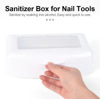 Caja de Desinfectante KADS para Herramientas de Manicura Contenedor de Plástico para Limpieza de Arte de Uñas Almacenamiento de Desinfectante - details 0