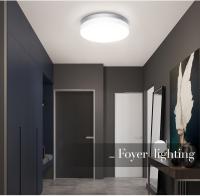 Lámpara LED de techo ultradelgada, candelabro cuadrado impermeable, decoración interior del hogar, 48W, 36W, 24W, 18W, 220V, dormitorio, sala de estar, cocina - details 13