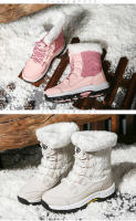 KAMUCC New Women Boots Women's Winter Boots Shoes Woman Snow Boots Women's Boots Winter Boots for Women Winter Shoes Ankle Boots - details 20