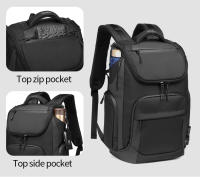 Mochila para Hombres de Gran Capacidad Multifuncional con Múltiples Bolsillos Impermeable Bolsa de Viaje para Negocios Bolsa para Portátil de 15.6 - details 11