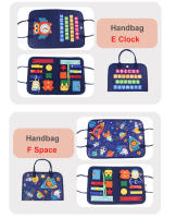 Juguetes Montessori para bebé, tablero ocupado, hebilla de bebé, botón de cremallera, herramienta de entrenamiento con cordones, Juego de desarrollo sensorial para niños pequeños - details 18