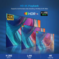 Smart TV Box X98H Android 12.0 Quad Core 4K 6K Wifi6 HDR Google Voice Media Player Certificado CE - details 3