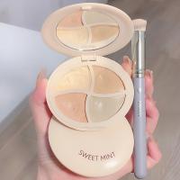 Paleta de maquillaje corrector facial, hidratante, cobertura de cutis oscuro, manchas de acné, ojeras, base de contorno, crema, cosméticos - details 10