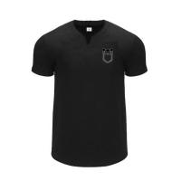 Camiseta Casual de Verano para Hombres Cuello en V, Manga Corta, Algodón, Patrón LOGO, Moda Versátil - details 14