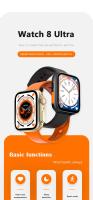Reloj inteligente T900 Pro Ultra serie 8 para hombre y mujer, pulsera completamente táctil con Bluetooth, llamadas, deportes, monitoreo del sueño, 2,09 - details 1
