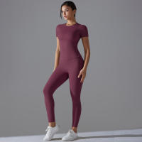Hamidou Conjunto Deportivo Top de Yoga de Cintura Alta y Pantalones de Yoga - details 40