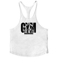 Y Back Bodybuilding Stringer Tank Top Men Cotton Gym Sleeveless Shirt Men Fitness Vest Summer Singlet Sportswear Workout Tanktop - details 14