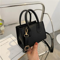 Mini bolso de mano de cuero PU para mujer, bandolera de hombro de Color sólido, bolso de compras con asa para teléfono, nueva moda - details 19