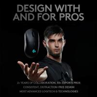 Logitech-ratón inalámbrico G Pro para juegos, dispositivo con rendimiento de grado Esports, Sensor HERO 25K, LIGHTSPEED, LIGHTSYNC, Compatible con POWERPLAY - details 0