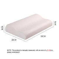 Almohada de Espuma de Memoria Rebote Lento para Cuidado de la Salud y Comodidad en Dormir NUBECOM Almohada Ortodóntica de Felpa Corta y Algodón de Memoria Forma Estándar Hecha en China - details 3