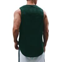 Men Summer Breathable Quick Dry Mesh Tank Tops High Quality Sleeveless Casual Vest  Gym Bodybuilding Workout Fitness Singlets - details 5