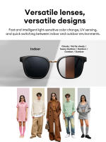 Gafas Inteligentes Inalámbricas Lenovo GS106 con Bluetooth 6.0, Lentes Fotocromáticas, Gafas de Sol, Manos Libres, Música, Llamadas, Auriculares para Deportes al Aire Libre - details 7