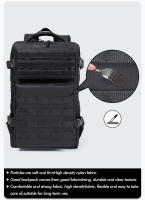 Mochila de viaje Unisex de 30L/25L, bolsa de escalada al aire libre para mujeres y hombres, senderismo, Camping, equipaje, mochila escolar - details 12