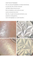 Paleta de resaltador facial brillante, resistente al agua, monocromática, blanco nacarado, plateado, maquillaje destacado, reparación facial de alto brillo - details 2
