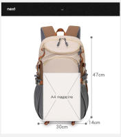 Mochila de escalada al aire libre, almacenamiento grande, viaje, compras, Camping, bolsa de corta distancia, portátil universitario, mochila escolar - details 0