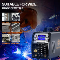 HZXVOGEN Máquina de Soldar Semi-automática de Aluminio 5 en 1 Inversor de 200A sin Gas para MIG ARC MMA TIG Mejoras del Hogar Herramientas - details 10