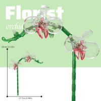 Children's puzzle small particle assembly block toy simulation bouquet gift sunflower rose eternal simulation flower - details 2