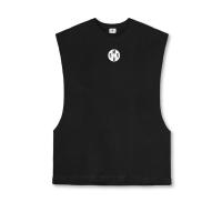 Muscleguys Summer New Brand Gym Sports Fashion Casual Quickly-dry Bodybuilding Fitness O-neck Printed Sleeveless Shirt - details 17