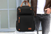 Mochila de Laptop para Hombres Casual 2023 Resistente al Agua y Antirrobo en Tela Oxford Mochila de Viaje para Negocios con Capacidad para Computadora de 15.6 Pulgadas - details 10