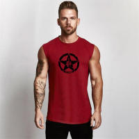 Camiseta de Algodón para Entrenamiento Cómodo para Hombres Equipo de Entrenamiento Transpirable para Verano Patrón Impreso Cuidado del Textil Moda para Hombres - details 7