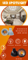 Aladin Luz de Punto LED de 6 piezas MR16 GU10 E27 12V 24V 85-265V Iluminación de Sala - details 7
