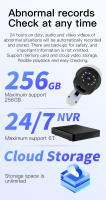 Vstarcam 4MP 5G Wifi IP cámara AI humanoide seguimiento cámara de seguridad 2,4G 2 vías Audio exterior impermeable IR Color noche PTZ Cam - details 16