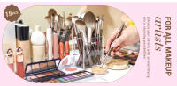 Set de 15 Pinceles para los Ojos Jessup Set de Maquillaje Vegano con Corrector, Cejas, Liner, Base, Bronceador - details 5