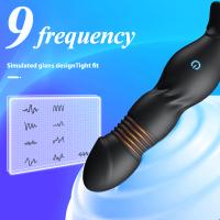 Consolador vibrador telescópico, masajeador vaginal, juguete sexual para pareja, vibrador anal de empuje, control de aplicación, ventosa, masturbador, estimulador de clítoris del punto G, juguetes sexuales para adultos para hombres y mujeres - details 4