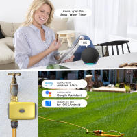 Temporizador de agua inteligente con Bluetooth, controlador automático de riego por goteo, sistema de riego de jardín, temporizador de aspersor para césped - details 3
