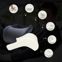 Cojín para el Cuello de Coche de Cuero PU con Espuma de Memoria Almohada de Reposo para Asiento y Cabezal 3 Colores Alta Calidad - details 4