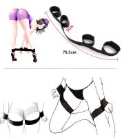 Kit de Bondage BDSM ataduras fetiche juguetes sexuales eróticos para parejas mujeres vendaje collares esclavo obediencia esposas maestro juego para adultos - details 15