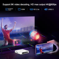 Android 14 H96Max Caja de TV Inteligente 8K con Asistente de Voz Google Quad Core H618 Wifi 6 - details 6