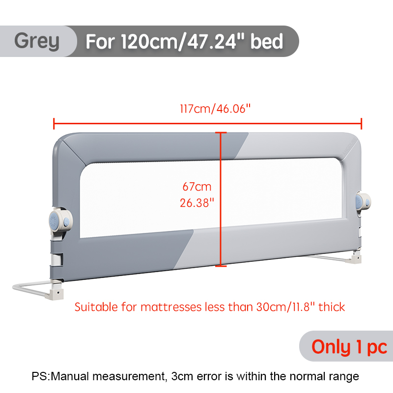 PANGDUBE-barrera de seguridad para cama de bebé, barandilla de seguridad para cama de niños, rieles de seguridad, protección contra caídas, 1 unidad